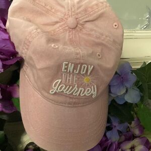 Pink 'Enjoy the Journey' Cap